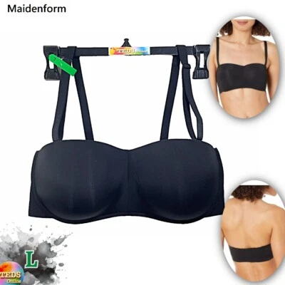 NWOT Maidenform Women's L Pure Comfort Strapless Multiway Wireless Bra DM7685 - Image 1 of 4