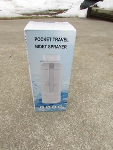 Rechargeable Battery Pocket BIDET SPRAYER Travel Camping Handheld Model JP-500ML - Picture 1 of 5