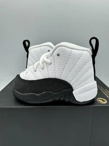 Nike Air Jordan 12 Retro TD Taxi Flip BRAND NEW Size 3C - Picture 1 of 8