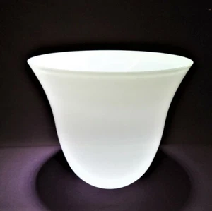 Vetro di ricambio paralume MAZDA vetro opale lucido Ø260mm - altezza 215mm G1905 - Foto 1 di 3