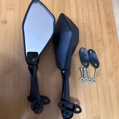Espejos retrovisores aptos para Kawasaki Ninja ZX6R 2013-2024 300R EX300 ABS 2013-2017 Foto 1 de 3