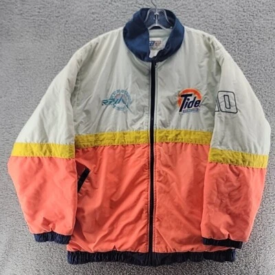 JebCo Tide Racing Team Ricky Rudd Coat Jacker USA Men's Size X-Large Read - Image 1 of 4