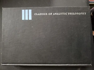 Classics of Analytic Philosophy by Robert Ammerman (1965) McGraw Hill H/C - Picture 1 of 5