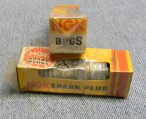 NEW NGK BP6S SPARK PLUGS LOT OF 2 - Imagen 1 de 1