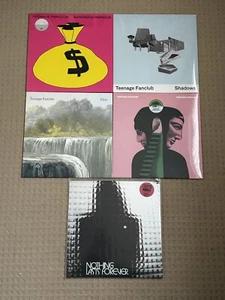 TEENAGE FANCLUB 5 Album Vinyl Bundle inc/Signed Print All New/Unplayed - Picture 1 of 4