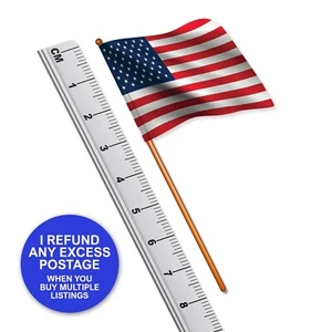 United States / USA Flag (Quality Vinyl) 1:32 Scale Britains Deetail Style - Picture 1 of 3