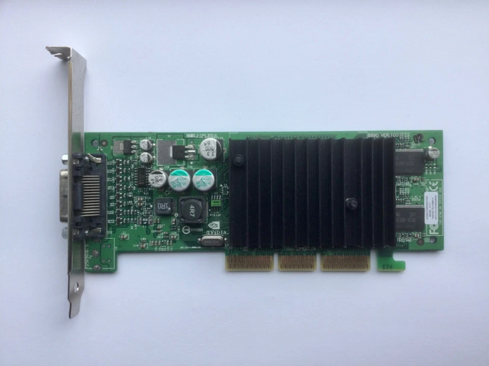 PNY VCQ4280NVS DUAL MONITOR NVIDIA QUADRO 280 NVS P111 64MB AGP GRAPHICS CARD - Image 1 of 1