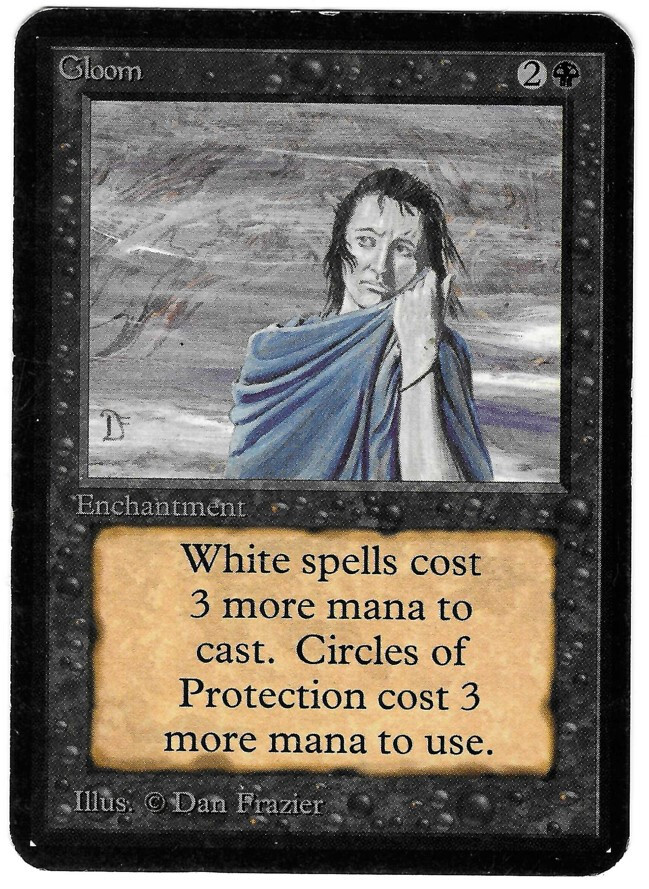 Magic: The Gathering Black Limited Edition-Alpha Individual Magic: The Gathering Black Limited Edition-Alpha Individual