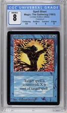SPELL BLAST Beta CGC 8.0 Graded MTG [Card Kingdom]