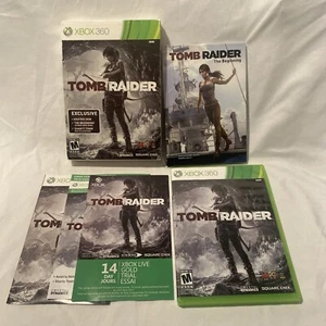 Tomb Raider The Final Hours Edition COMPLETE w/Book Microsoft Xbox 360 - Picture 1 of 6