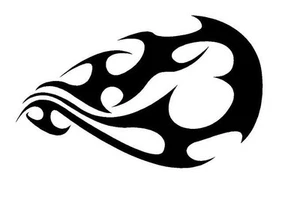 GAS TANK #GT13  DECAL MOTORCYCLE SCOOTER   VINYL GRAPHIC GOLF CART TRAILER AUTO - Picture 1 of 2