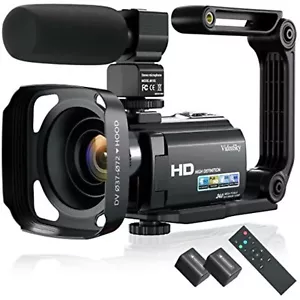 Video Camera Camcorder FHD 1080P 30FPS 24MP Digital Vlogging Camera 16X Digital - Picture 1 of 6