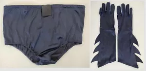 BATMAN GLOVES AND TRUNKS -BATMAN SERIE 1966 / Size L - Picture 1 of 19