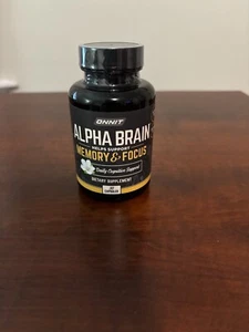 Alpha Brain Helps Support Memory And Focus Daily Cognitive Support-30 Caplets - Picture 1 of 3
