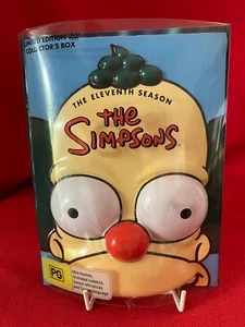 The Simpsons season 11 collectors edition head dvds, region 4 - Picture 1 of 2