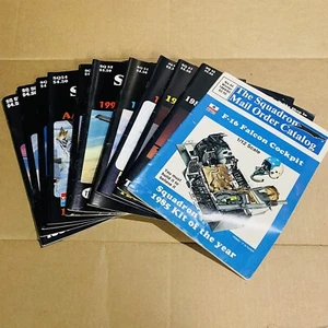 THE SQUADRON MODELER CATALOG MAGAZINE KIT OF THE YEAR Lot Of 11 - Picture 1 of 9