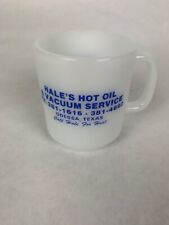 Glasbake USA Vintage Mug Cup Oil Industry Odessa, Texas