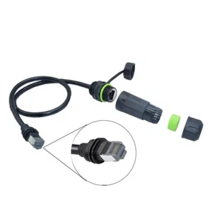 Netzwerk RJ45 Docking-Anschluss RJ45 Extender Neu Adapter  Platten halterung - Bild 1 von 7