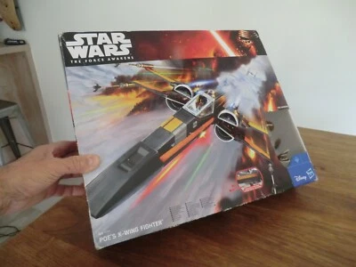 Gros vaisseau Star Wars X WINGS T65 FIGHTER articulé lance missile boite origine - Photo 1/4