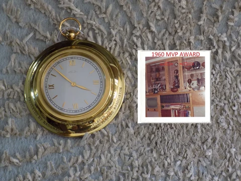 1960 Norm Van Brocklin NFL Most Valuable Player Award Eagles - Estate LOA Cover