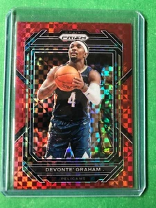 2022-23 Panini Prizm Red no.218 Devonte' Graham #'d/75 - Bild 1 von 2