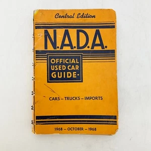 NADA Official Used Car Guide Oktober Taschenbuch 1968 Sammlerauto Referenz - Bild 1 von 17