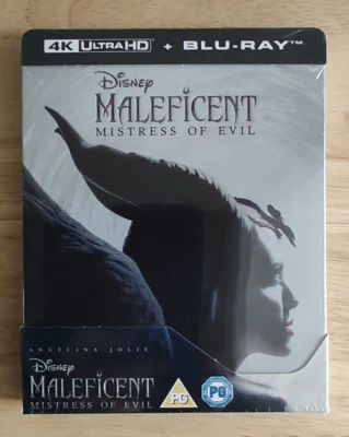 Maleficent: Mistress of Evil 4K + Blu-ray Limited Edition Steelbook *LOOSE DISC* - Image 1 of 4