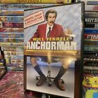 Anchorman The Legend of Ron Burgundy 2004 DVD unbewertet ungeschnitten Will Ferrell Komödie