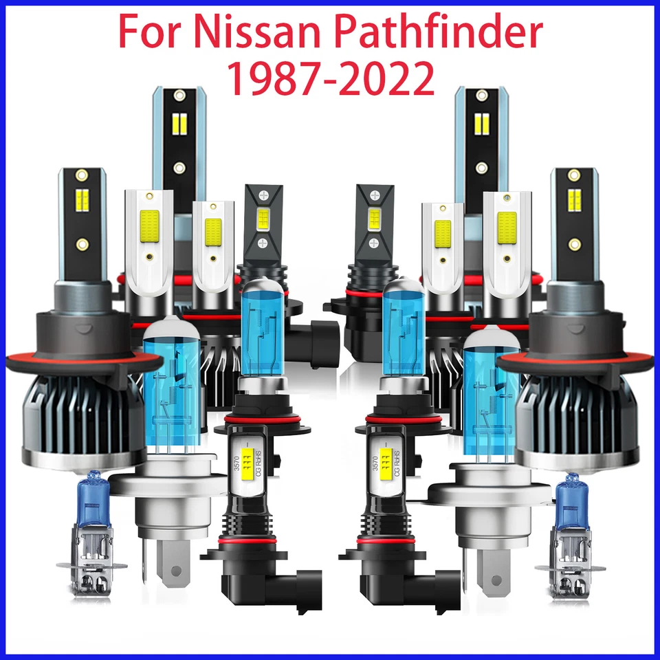 For Nissan Pathfinder 2013 2014 2015 2016 LED Headlight HI/Low +Fog Light Kit - image 1 of 1