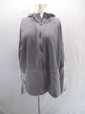 MOUNTAIN HARDWEAR Size XL Mens Gray Full Zip Pocket Hooded Athletic Jacket 012 - Image 1 of 4