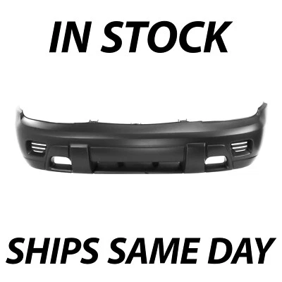 NEW Primered - Front Bumper Cover Fascia for 2002-2008 Chevy Trailblazer 02-08 Foto 1 de 4