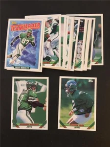 1993 Topps New York Jets Team Set 25 Cards - Picture 1 of 1
