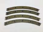 *Lot of 4* Hornby Dublo OO Scale 3 Rail Large Curved Track (approx 12")