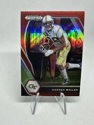 2021 PRIZM DRAFT PICKS DARREN WALLER RED PRIZM #’d /299 - Image 1 of 2