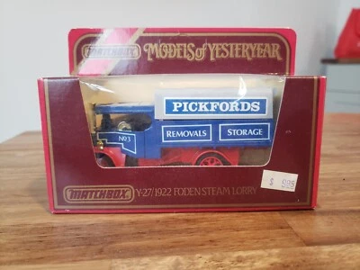 Matchbox Models of Yesteryear Y-27 1922 Foden Steam Lorry Truck - Image 1 of 4