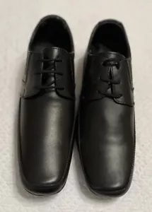 Scarpa elegante Oxford inglese Italy taglia 6/38 uomo pelle nera slim fit NUOVA - Foto 1 di 9