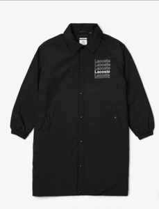 Lacoste Unisex Live Water-Resistant Parka Jacket Size:M - Picture 1 of 8