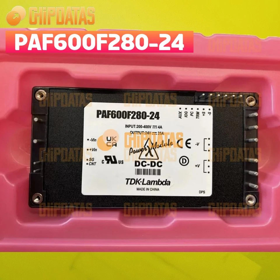 1PCS NEW  LAMBDA  PAF600F280-24 DC-DC Converters Module Best Quality Verified - Image 1 of 1
