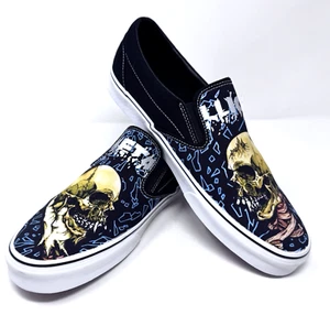 Metallica Sad But True Classic Furgonetas sin cordones para hombre 13 edición limitada VENDEDOR DE EE. UU. - Imagen 1 de 9
