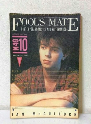 Fool's Mate No.49 October 1985 Magazine featuring Nick Cave, Bryan Ferry, Psych - Image 1 of 4