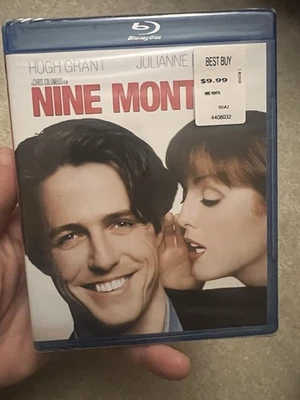 Nine Months (1995) Blu-ray Hugh Grant, Oop Rare HTF - New Sealed - Image 1 of 2