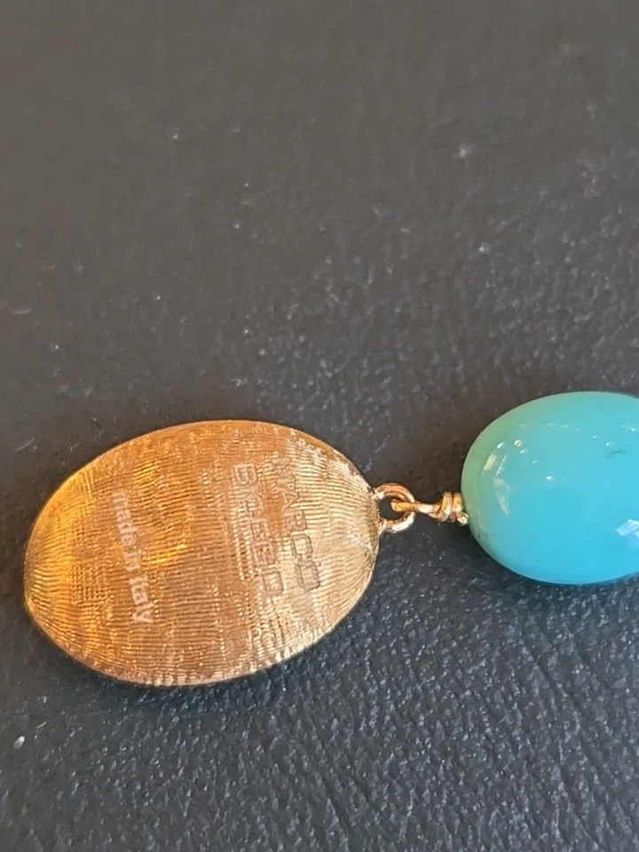 Marco Bicego 18k Tuuquise Earrings - Image 1 of 4