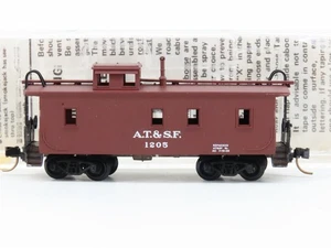 Microtrenes N Kadee MTL 50040 ATSF Santa Fe 34' Caboose forrado de madera #1205 - Imagen 1 de 7