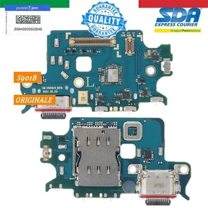 FLAT DOCK RICARICA CONNETTORE MICROFONO PER SAMSUNG GALAXY S22 5G S901 ORIGINALE - Imagen 1 de 2