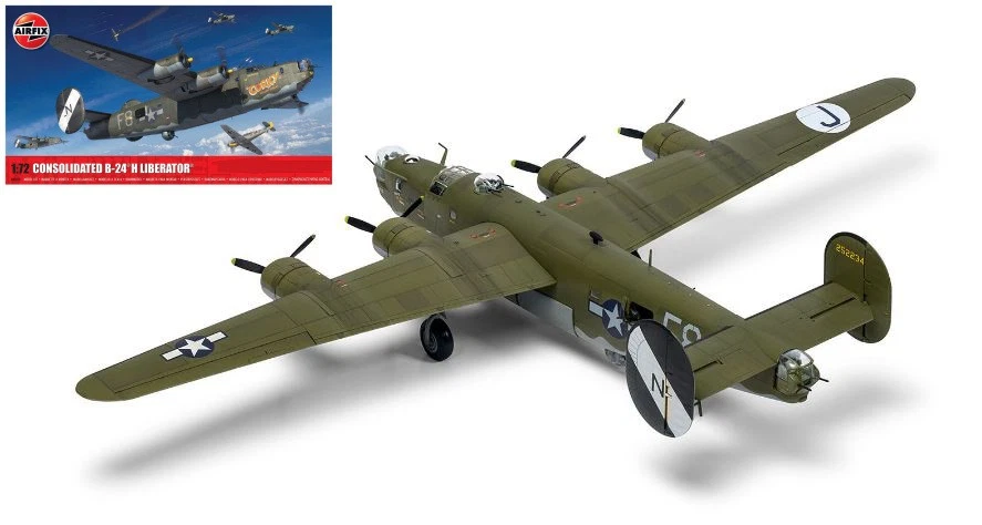 CONSOLIDATED B-24H LIBERATOR KIT 1:72 - Immagine 1 di 1
