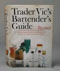 Trader Vic's Bartender's Guide Revised 1972 Edition  HC w/Dust Jacket BCE - Picture 1 of 17