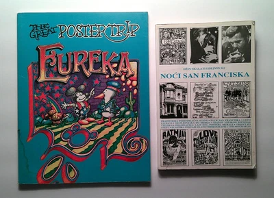 *1968 *GREAT POSTER TRIP* PSYCHEDELIC POSTER BOOK – WES WILSON – STANLEY MOUSE* Foto 1 de 4