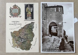 REPUBBLICA DI SAN MARINO-LOTTO 2 CARTOLINE-C99-173 - Picture 1 of 1