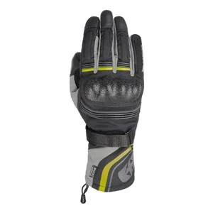 Oxford Montreal 4.0 D2D Mens Motorcycle Gloves Black/Grey/Yellow Medium - Picture 1 of 7