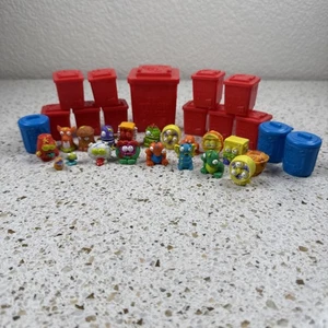 Müllpaket Konvolut 18 Figuren 14 Dosen Elch Müll 2011 Spielzeug Sammelfigur - Bild 1 von 11